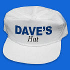 Any Name Personalized Hat